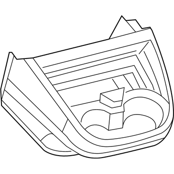 Nissan 68922-1PA0A Cover-Instrument Lower, Center