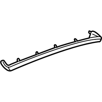 GM 25646081 Weatherstrip-Rear Side Door Lower