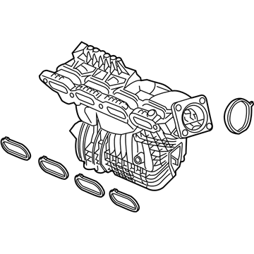 Honda 17100-5BA-A01 Manifold Complete, Int