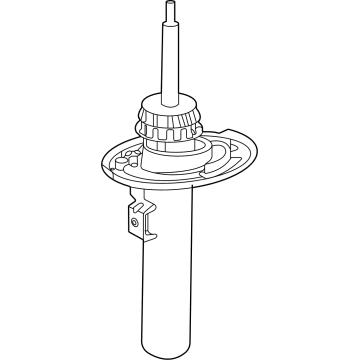 BMW 31-31-6-896-528 FRONT RIGHT SPRING STRUT