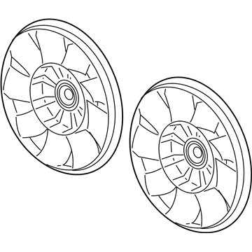 GM 20757670 Fan Blade