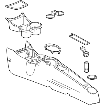 GM 95249567 Center Console