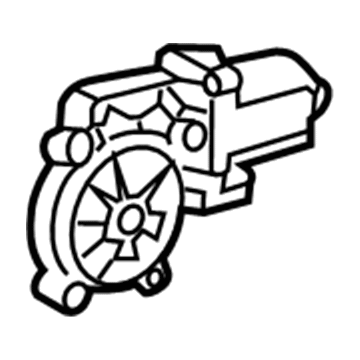 GM 22836738 Window Motor