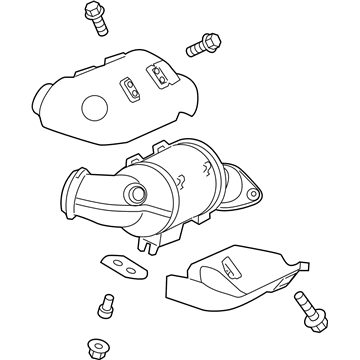 Ford EB5Z-5E212-A Manifold With Converter