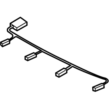 BMW 61-12-9-122-274 Set Of Cables, Front Bumper