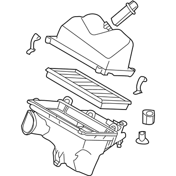 Nissan 16500-1AA0A Air Cleaner