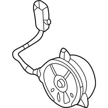 Honda 19030-PZD-A01 Motor, Cooling Fan (Denso)