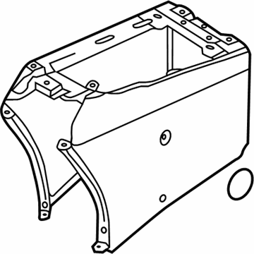 Hyundai 84620-3V900-HZ Console Assembly-Floor Rear