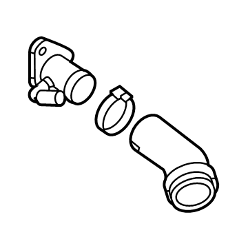 GM 40009037 Outlet Pipe
