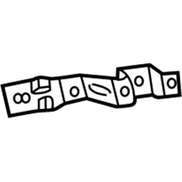 Hyundai 85350-39000 Bracket-Absorber Side, LH