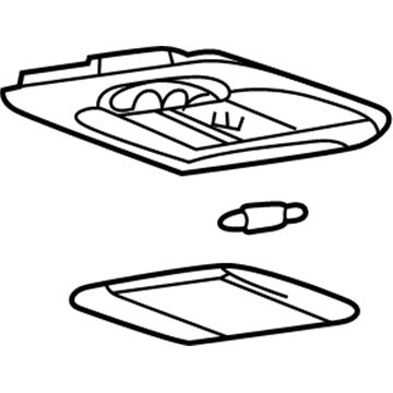 Hyundai 92810-39010-CI Room Lamp Assembly