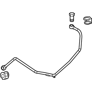 GM 12634817 Pipe, Turbo Oil Feed