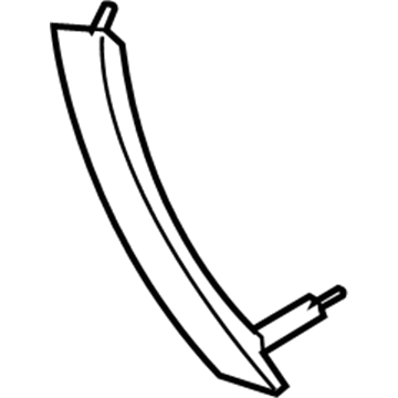 BMW 51-41-6-983-668 Door Pull, Imitation Leather, Right