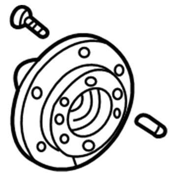 Toyota 43502-35160 Front Hub