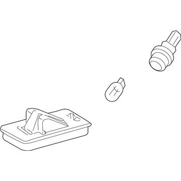 Lexus 81270-60332 Lamp Assy, License Plate