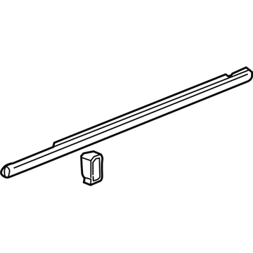 Acura 72450-TK4-A02 Molding, Left Front Door