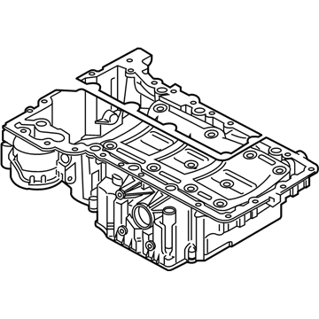 BMW 11-13-8-643-438 Oil Pan