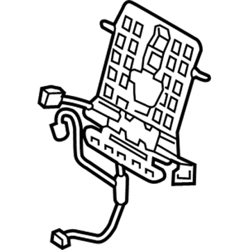 Hyundai 88340-G3100 LUMBAR Assembly-Front Seat Back, LH