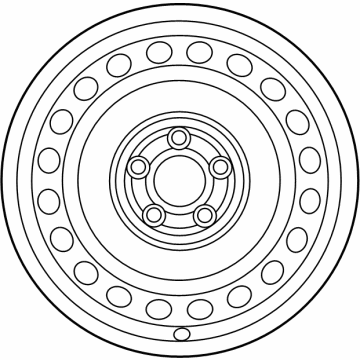 Kia 52910C1930 Wheel Assembly-Temporary