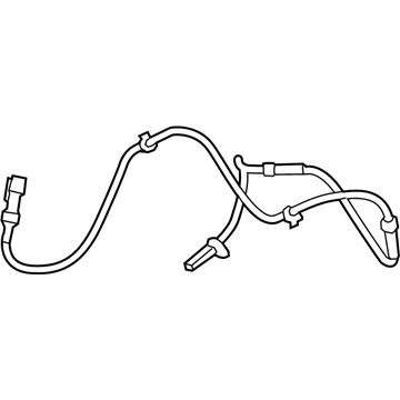 Ford DG1Z-2C204-C Front Speed Sensor