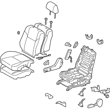 Toyota 71200-21700-B2 Seat Assembly