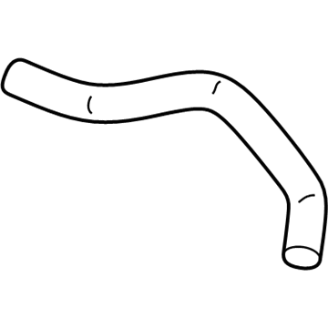 Kia 2541439500 Hose-Radiator, Upper