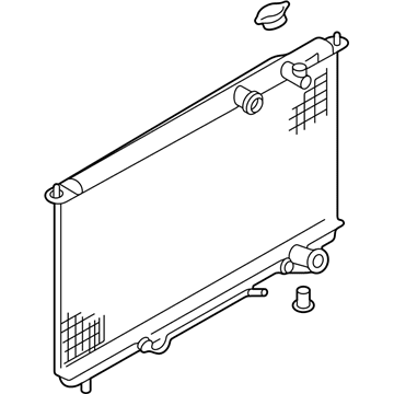 Hyundai 25310-39500 Radiator Assembly