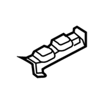 BMW 61-27-8-624-193 Retaining Bracket Rear Left