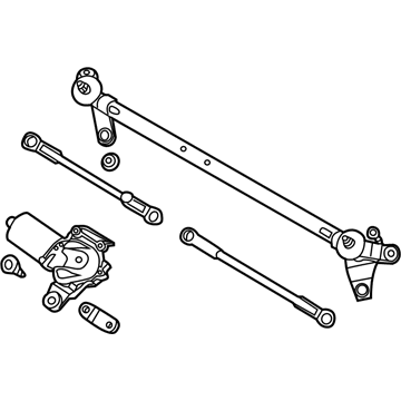 Nissan 28800-9FA0A WIPER Assembly Windshield