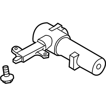 Nissan D8701-EA010 Frame Assembly-Steering Lock