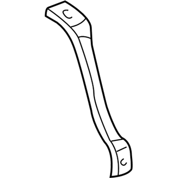 Nissan 63180-0W002 Stay-Front Fender, RH