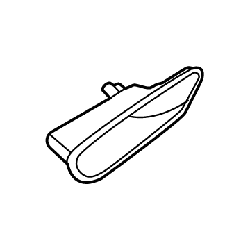 Hyundai 82621-N9000-MMH HOUSING-FR DR I/S HANDLE RH