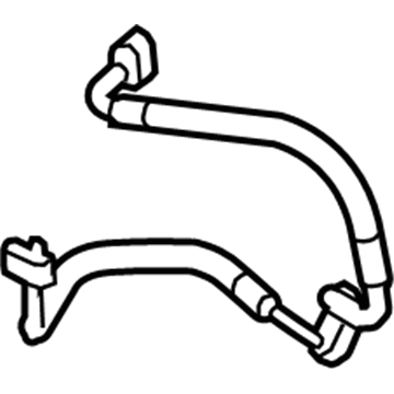 GM 13100322 Evaporator Tube