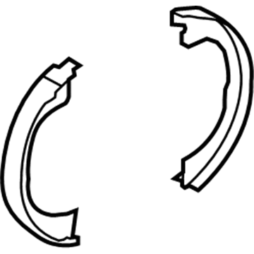 Ford 9L3Z-2648-A Park Brake Shoes