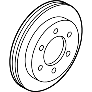 Ford 4U2Z-2V026-FB Rotor