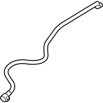 BMW 17-22-8-602-407 Transmission Oil Cooler Line Feed Front