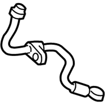 Honda 01466-STX-A00 Hose Set, Right Rear Brake (B)