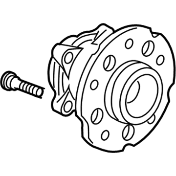 Honda 42200-STX-A02 Bearing Assembly, Rear Hub Unit