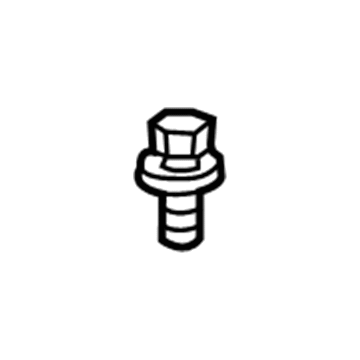 Honda 90122-S3Y-000 Bolt-Washer (8X25) (W/Guide)