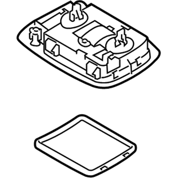 Kia 92620C5100BGA Lamp Assembly-Luggage Compartment