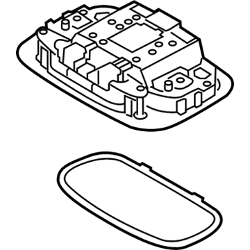 Kia 92850C5000BGA Lamp Assembly-Room