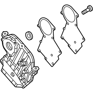 Mopar 68504223AA Cover-Chain Case