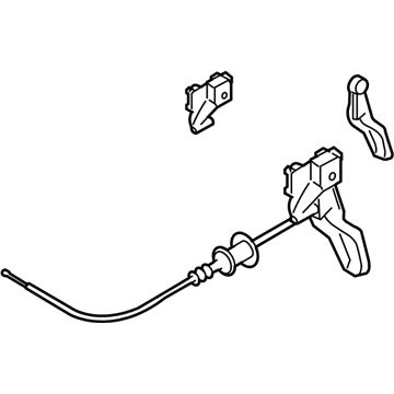 GM 24465306 Cable, Hood Primary Latch Release