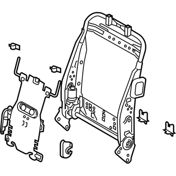 Lexus 71014-33120 Frame Sub-Assembly, Front Seat