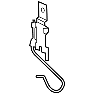 Toyota 33827-48020 Control Cable Bracket