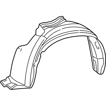 Toyota 53875-42050 Fender Liner