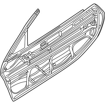 BMW 51-00-7-457-823 Door Front Left