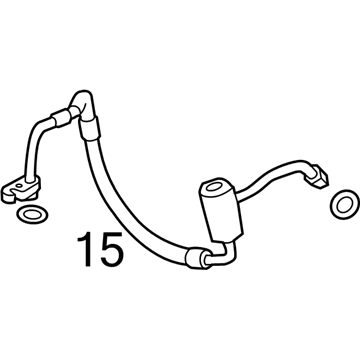 Nissan 92490-3NA0A Hose Flexible, High