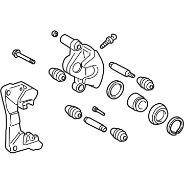 Lexus 47730-33100 Rear Passenger Disc Brake Cylinder Assembly