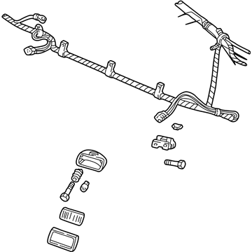 GM 16507345 Lamp Package-Fog